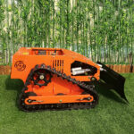 VTC550-90 Brushless Remote Control Crawler Weed Mower with snow plough - Image 4