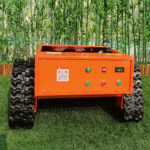 VTC550-90 Brushless Remote Control Crawler Weed Mower with snow plough - Image 2