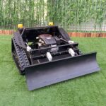 VTLM800  Crawler Remote Controlled Brush Mower with snow blade - Image 5
