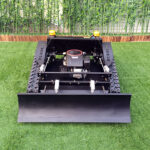 VTLM800  Crawler Remote Controlled Brush Mower with snow blade - Image 4