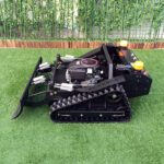 VTLM800  Crawler Remote Controlled Brush Mower with snow blade - Image 3