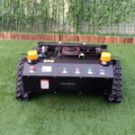 VTLM800  Crawler Remote Controlled Brush Mower with snow blade - Image 2