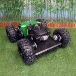Green Wireless 4WD Robotic Lawn Mower (VTW550-90) With Tubeless Tires - Image 5