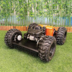Radio Controlled Wheeled Lawn Mower (VTW550-90) With Tubeless Tires - Image 2