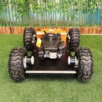 Radio Controlled Wheeled Lawn Mower (VTW550-90) With Tubeless Tires - Image 5