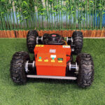 Radio Controlled Wheeled Lawn Mower (VTW550-90) With Tubeless Tires