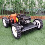 Remote Operated Wheeled Robotic Mower (VTW550-90) 85mm Cutting Height With Solid Tires - Image 6