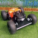 Remote-controlled Wheeled Mowing Robot (VTW550-90) With Turf Tires - Image 5