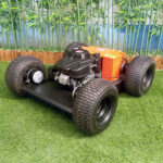 Remote-controlled Wheeled Mowing Robot (VTW550-90) With Turf Tires - Image 2