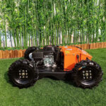 Wheel Radio Controlled Grass Cutter (VTW550-90 With Electric Start) - Image 3