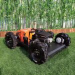 Wireless Radio Control Mowing Robot (VTW550-90 With Pull Start) - Image 5