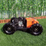Wireless Radio Control Mowing Robot (VTW550-90 With Pull Start) - Image 3